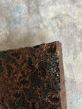Load image into Gallery viewer, Batik Copper Cap Stamp Indonesian Metal Hand-Stamped Vintage