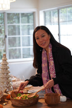 Load image into Gallery viewer, Handmade Batik Scarf - Cotton - Plumeria