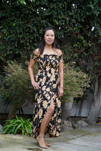 Kasih Coop Dress Soraya Black
