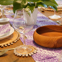 Load image into Gallery viewer, Coaster Rattan &amp; Seashells - Set of Two