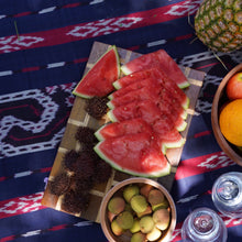 Load image into Gallery viewer, Two Toned Wooden Cutting Board / Charcuterie Board / Cheese Plate