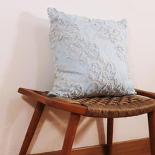 Load image into Gallery viewer, Pillow / Cushion Cover - Ikat in Silk &amp; Cotton