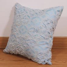 Load image into Gallery viewer, Pillow / Cushion Cover - Ikat in Silk &amp; Cotton