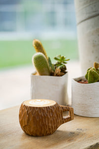 Small Size Teak Wood Cup