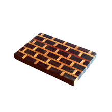 Load image into Gallery viewer, Mahogany and Acacia Wooden Cutting Board / Charcuterie Board / Cheese Plate Small