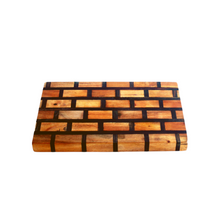 Load image into Gallery viewer, Mahogany and Acacia Wooden Cutting Board / Charcuterie Board / Cheese Plate Small