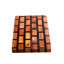 Load image into Gallery viewer, Mahogany and Acacia Wooden Cutting Board / Charcuterie Board / Cheese Plate Small