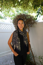 Load image into Gallery viewer, Handmade Batik Scarf - Cotton - Foliage