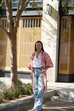 Load image into Gallery viewer, Handmade Batik Robe/ Kimono - Leafy Paradise