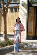 Load image into Gallery viewer, Handmade Batik Robe/ Kimono - Leafy Paradise
