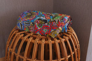 Handmade Reversible Batik Quilt Blanket / Throw - TR0058