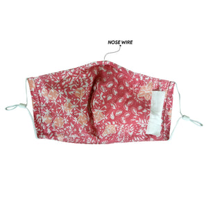Gili Collection Batik Face Covering - Wildflower