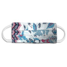 Rectangle Batik Face Mask with Insert Pocket - Blue & Pink