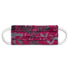 Rectangle Batik Face Mask with Insert Pocket - Red