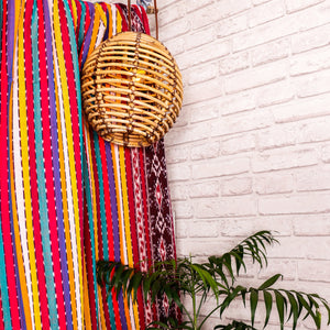 Ikat Blanket Throw, Multi-Color from Toraja, Indonesia