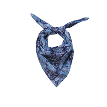 Load image into Gallery viewer, Batik Bandana - Midnight Autumn