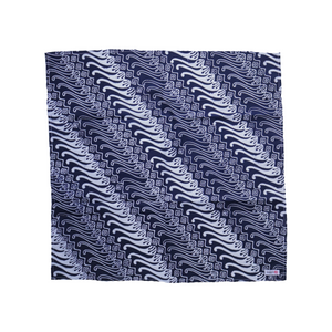 Batik Bandana - Blue Liris Seling