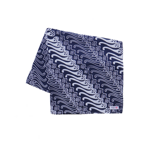 Batik Bandana - Blue Liris Seling