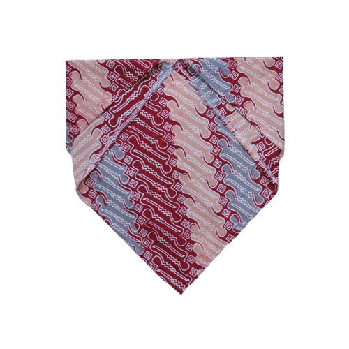Batik Bandana - Red Liris