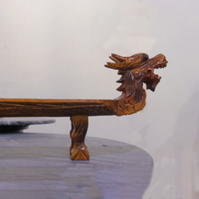 Load image into Gallery viewer, Mancala Teak Wood Dakon Congklak Naga Board Game, Dragon Head Board Game