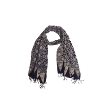 Load image into Gallery viewer, Handmade Batik Scarf - Cotton - Foliage