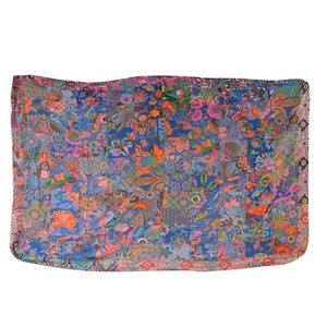 Handmade Reversible Batik Quilt Blanket / Throw - TR0029