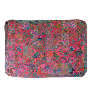 Handmade Reversible Batik Quilt Blanket / Throw - TR0031
