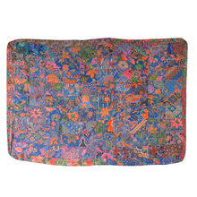 Load image into Gallery viewer, Handmade Reversible Batik Quilt Blanket / Throw - TR0033