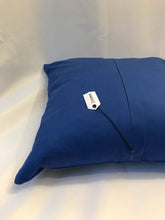 Load image into Gallery viewer, Ikat Pillow Cover, Blue. Cover Only with No Insert. 20&quot; x 20&quot;