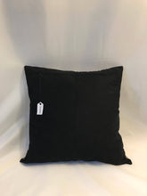 Load image into Gallery viewer, Batik, Ikat Pillow Cover, Black &amp; White. Cover Only with No Insert. 16&quot; x 16&quot;
