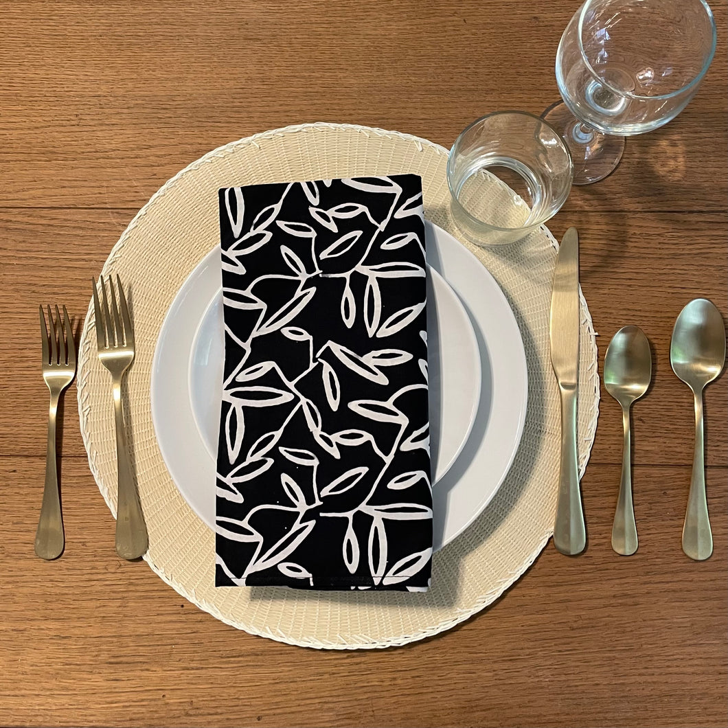Batik Cloth Napkin Set of Four - Arbor