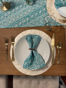 Placemats Pressed Seashells - Set of Two