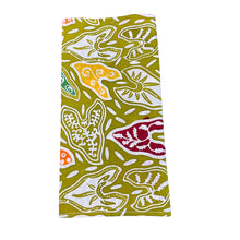 Load image into Gallery viewer, Batik Cloth Napkin Set of Four - Taro Leaf