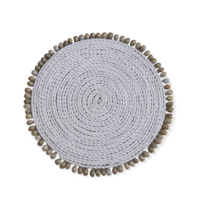 Placemats Lace & Seashells - Set of Two