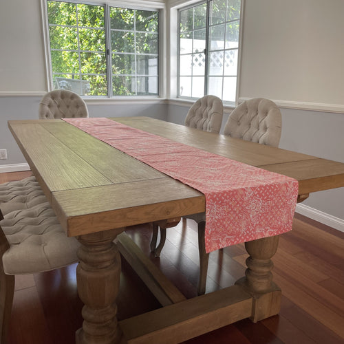 Batik Table Runner - Wildflower