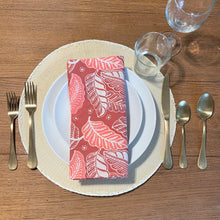 Load image into Gallery viewer, Batik Cloth Napkin Set of Four - Leafy Paradise