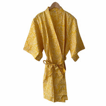 Load image into Gallery viewer, Handmade Batik Robe/ Kimono - Cotton - Twig