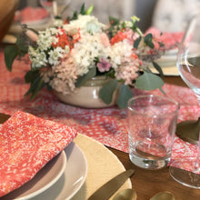 Load image into Gallery viewer, Batik Table Runner - Wildflower