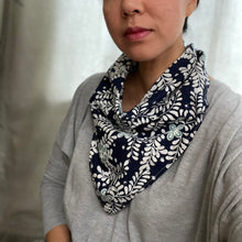 Load image into Gallery viewer, Batik Bandana - Flower &amp; Tamarind