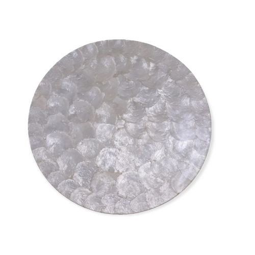 Placemats Pressed Seashells - Set of Two