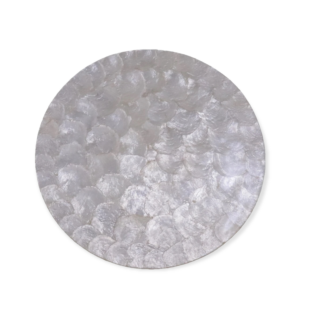 Placemats Pressed Seashells - Set of Two