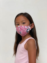 Load image into Gallery viewer, Kids Gili Collection Batik Face Covering - Flowers &amp; Daggers