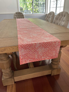Batik Table Runner - Wildflower