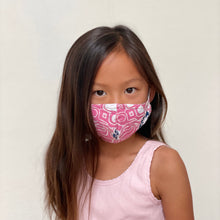 Load image into Gallery viewer, Kids Gili Collection Batik Face Covering - Flowers &amp; Daggers