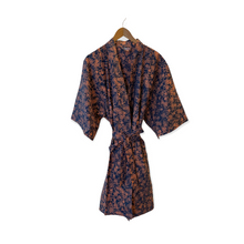 Load image into Gallery viewer, Handmade Batik Robe/ Kimono - Cotton - Mangosteen