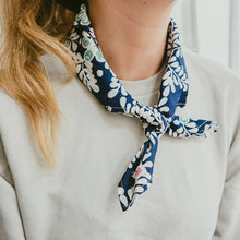 Load image into Gallery viewer, Batik Bandana - Flower &amp; Tamarind