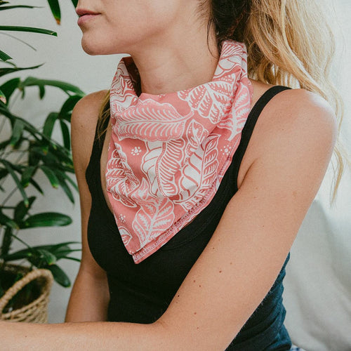 Batik Bandana - Leafy Paradise