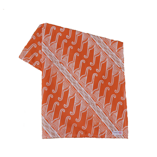 Batik Bandana - Twin Liris Orange