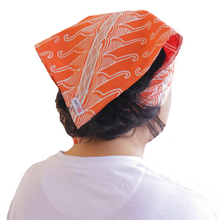 Load image into Gallery viewer, Batik Bandana - Twin Liris Orange