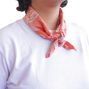 Batik Bandana - Twin Liris Orange